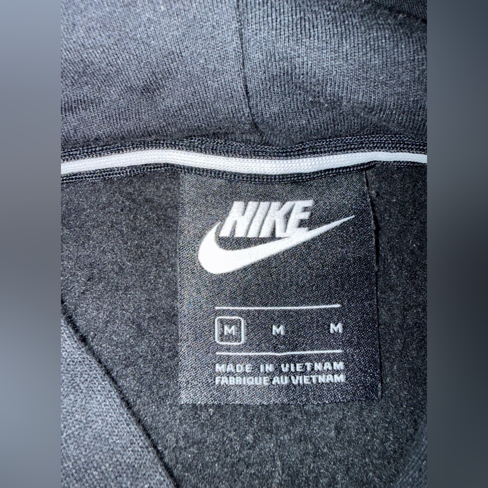 Nike Vintage Y2K 2007 Colorblock Hoodie Windbreaker Sweatshirt |Medium|🖤🧡 - Picture 5 of 7